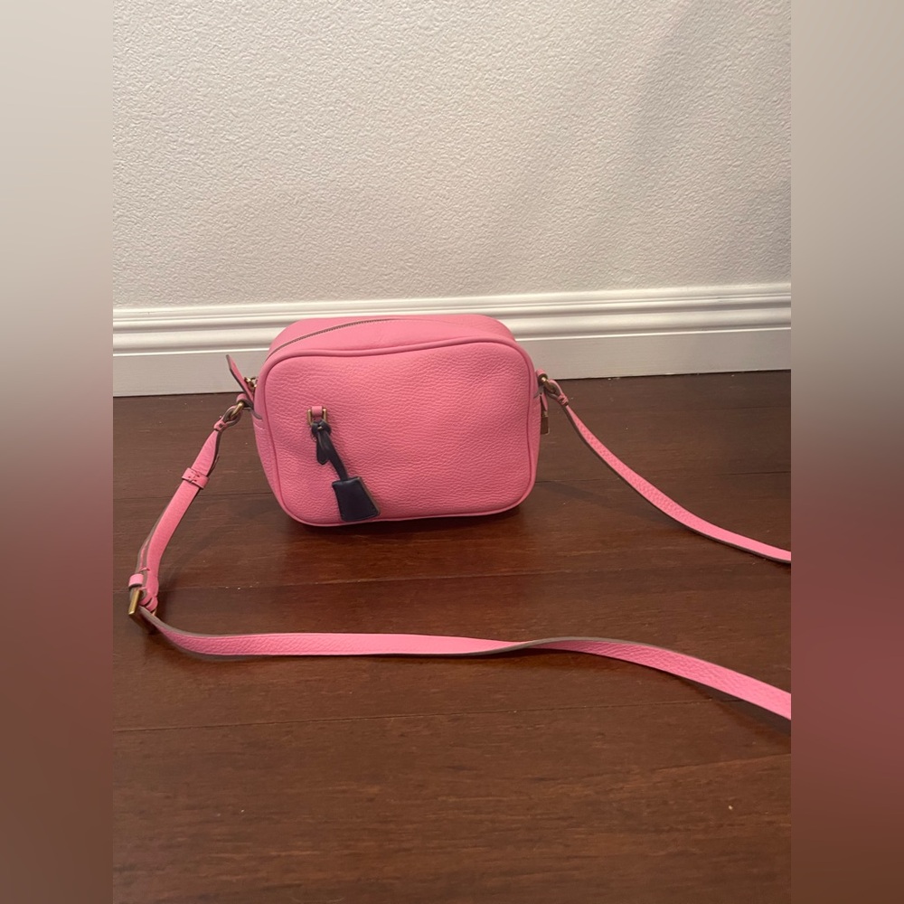 nwot j crew signet Pink Crossbody Bag - Picture 1 of 8